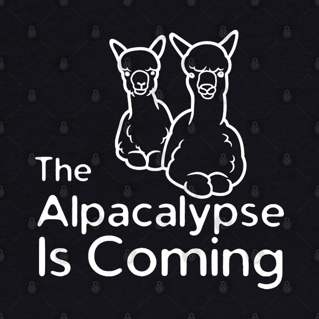 The Alpacalypse Is Coming by HobbyAndArt